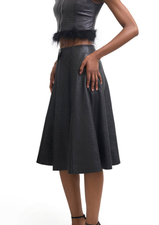Skirt Iguana Black