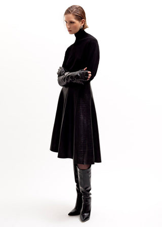 Skirt Iguana Black