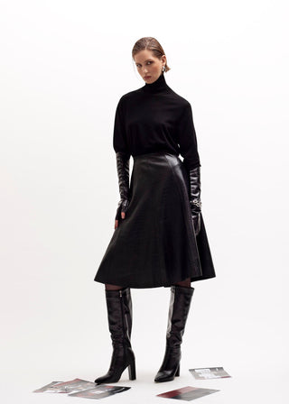 Skirt Iguana Black