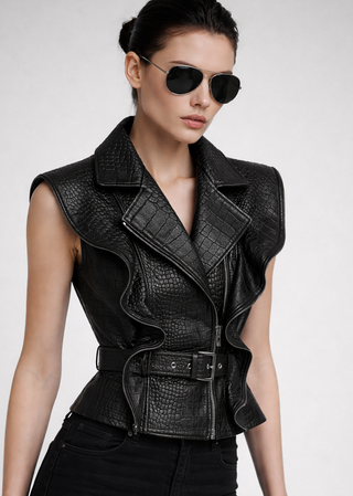 Leather Vest Caracal