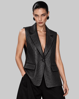 WILDCHILD Leather GIlet