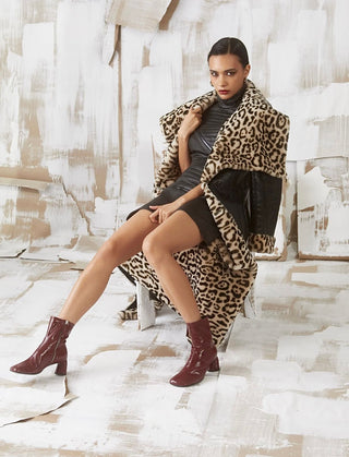 Abrigo de piel de oveja