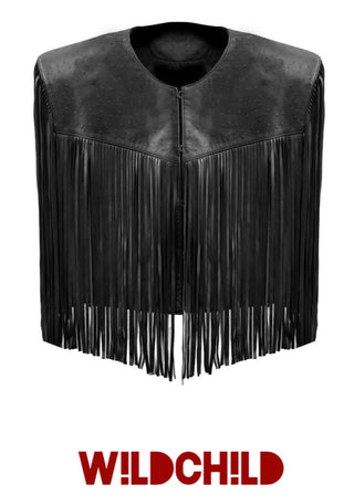 Chaqueta motera en relieve 