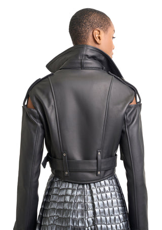 Biker Jacket open shoulder