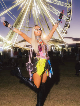 Wildchild Paris Hilton Coachella gloves wildchild.nyc W!LDCH!LD